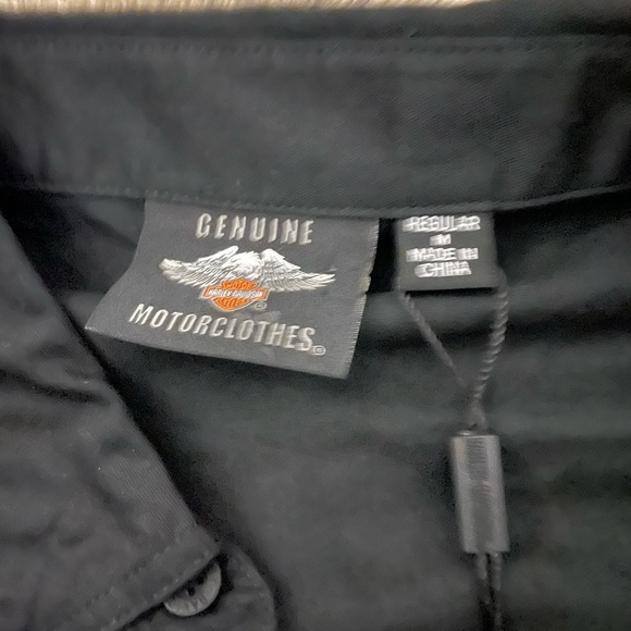 Harley- Davidson button down - Picture 3 of 4